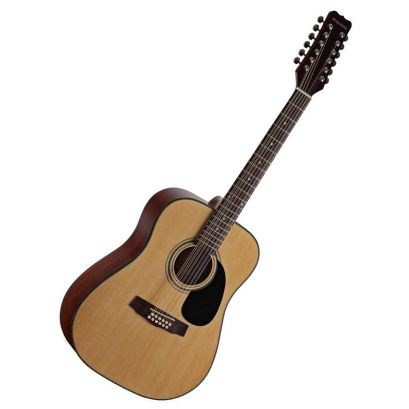 MARTINEZ FAW-802-12 12-струнная акустическая гит. Изображение MARTINEZ FAW-802-12 12-струнная акустическая гит.
