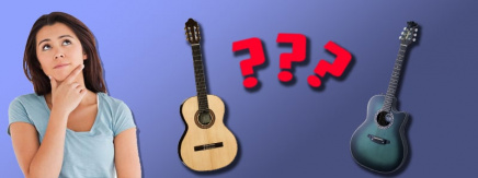 Изображение Выбор гитары. Классика или акустика?