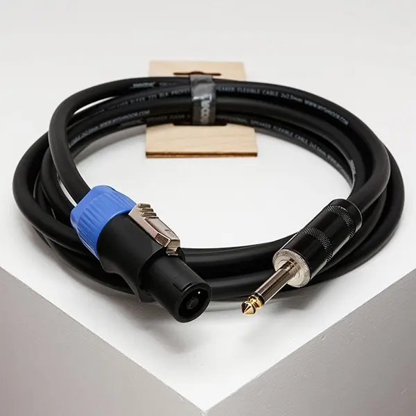 Изображение SHNOOR SC225-SPPJ-1m Кабель колоночный Speakon-Jack