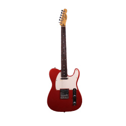 Изображение BUSKER’S TELECASTER Электрогитара б/у, s/n 452144, SS, красный, белый пикгард 