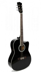 Изображение FOIX FFG-1039BK Акустическая гитара, черная, с вырезом