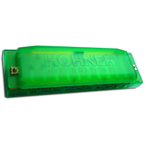 Изображение HOHNER HAPPY GREEN Губная гармошка C детская