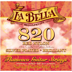 LA BELLA 820 Flamenco  Нейлоновые струны Изображение LA BELLA 820 Flamenco  Нейлоновые струны
