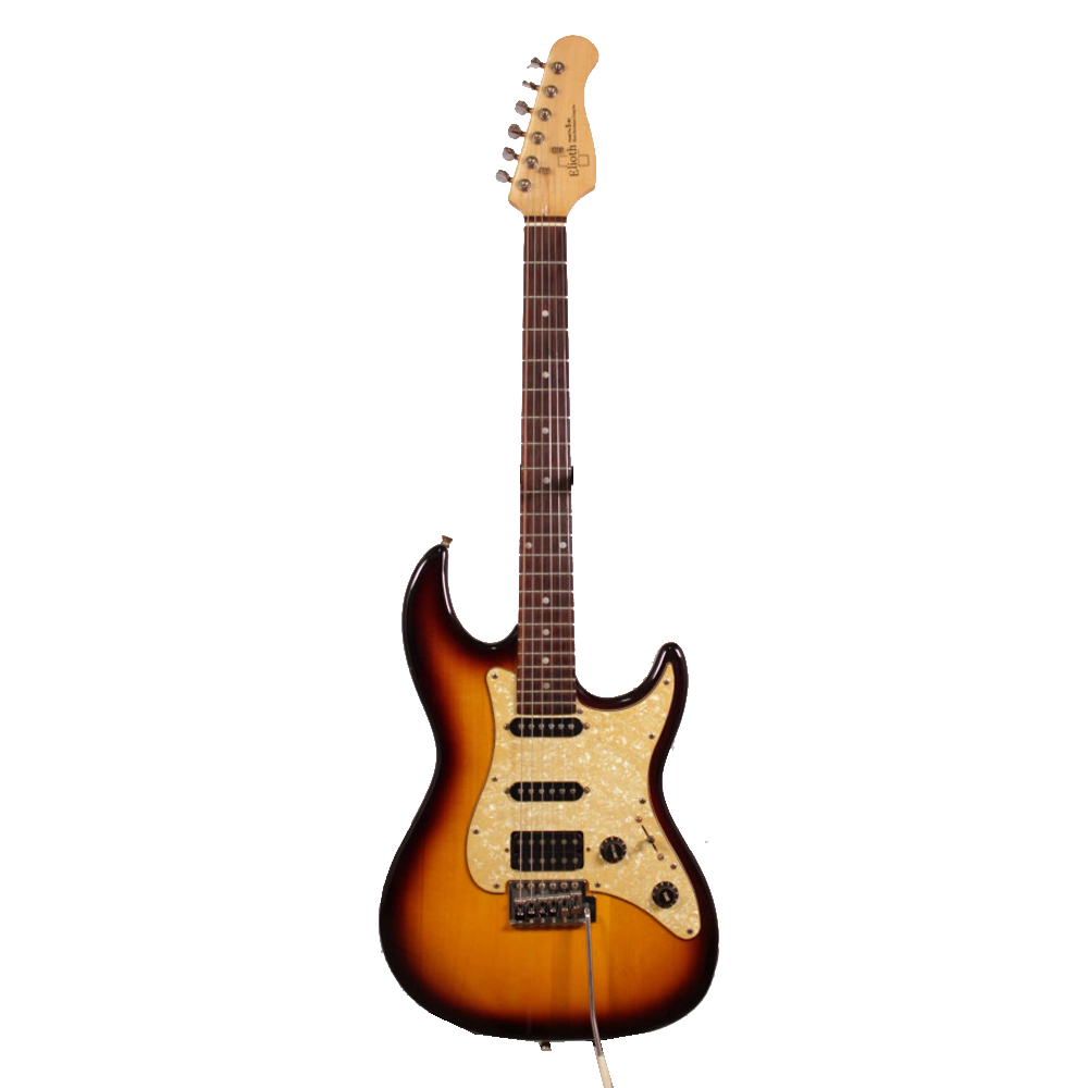 Изображение Elioth S303 Stratocaster S/N: 112450503, HSS, санберст, перламутровый пикгард