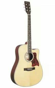 Изображение CARAYA F650C-N Акустическая гитара, с вырезом, цвет натуральный