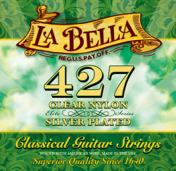 Изображение La Bella 427 Elite Комплект струн для классической гитары
