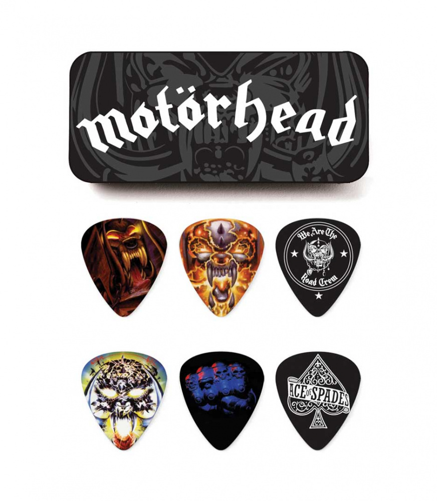 Изображение Dunlop MHPT03 ALBUM ART .73  медиаторы Motorhead (в уп.6шт.)