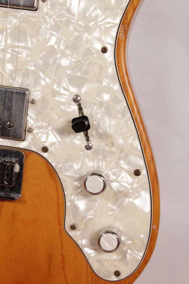 Fender Telecaster Thinline USA 1974, Электрогитара Б/У, s/n 561528, HH, цвет натуральный Изображение Fender Telecaster Thinline USA 1974, Электрогитара Б/У, s/n 561528, HH, цвет натуральный