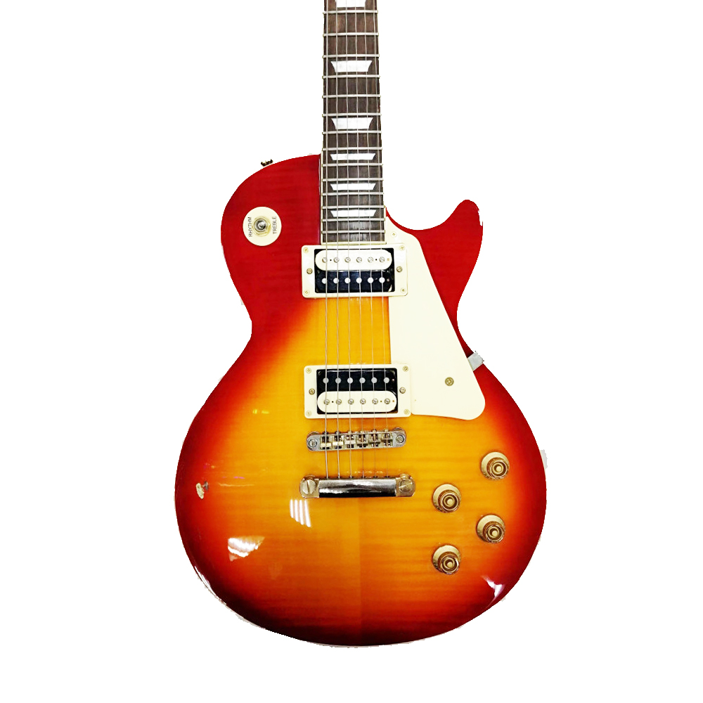 Изображение Blitz Les Paul Leopard Электрогитара Б/У, s/n 6120500902, sunburst, звукосниматели зебра