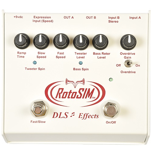DLS Effects RotoSIM Stereo Rotary Speaker Simulator Педаль эффектов Изображение DLS Effects RotoSIM Stereo Rotary Speaker Simulator Педаль эффектов