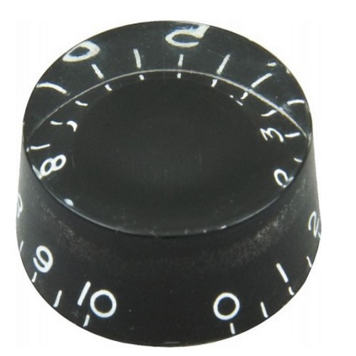 Изображение DIMARZIO DM2100BK ручка потенциометра "бочонок", цвет черный