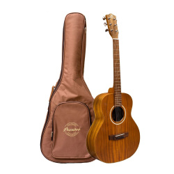 Изображение Bamboo GA-38 Koa акустическая гитара с чехлом, корпус коа, гриф - махгони/орех, цвет натуральный
