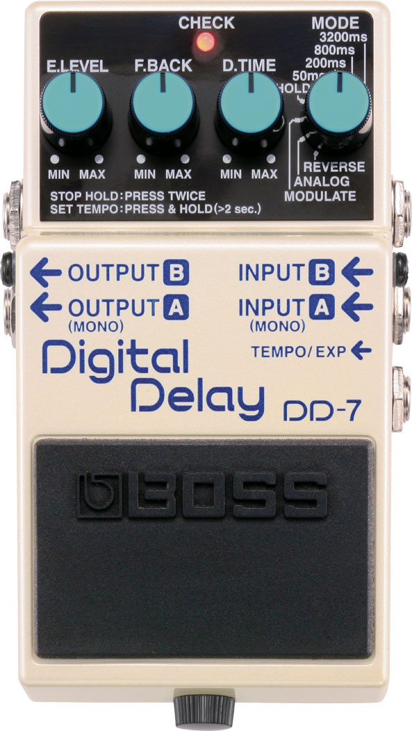 Изображение BOSS DD-7 Педаль гитарная Digital Delay