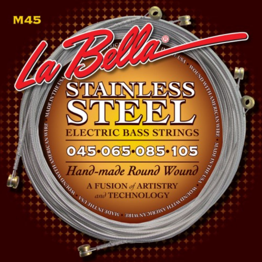 LA BELLA M45 045-105 Струны для бас-гитары Изображение LA BELLA M45 045-105 Струны для бас-гитары