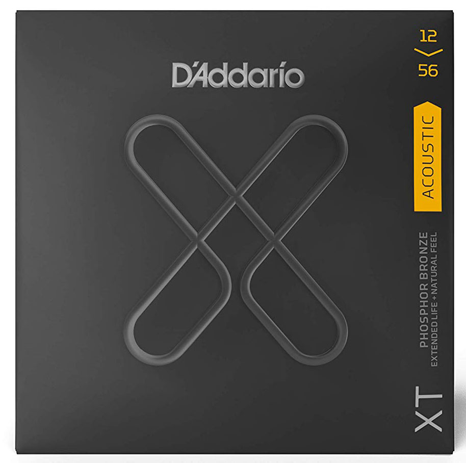 Изображение D'ADDARIO XTAPB1256 Струны для акустической гитары 012-056