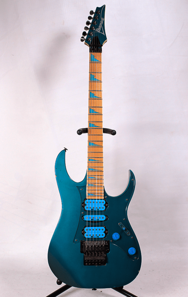 Изображение IBANEZ RG770DX Japan s/n F138996, HSH, Электрогитара Б/У, Laser Blue