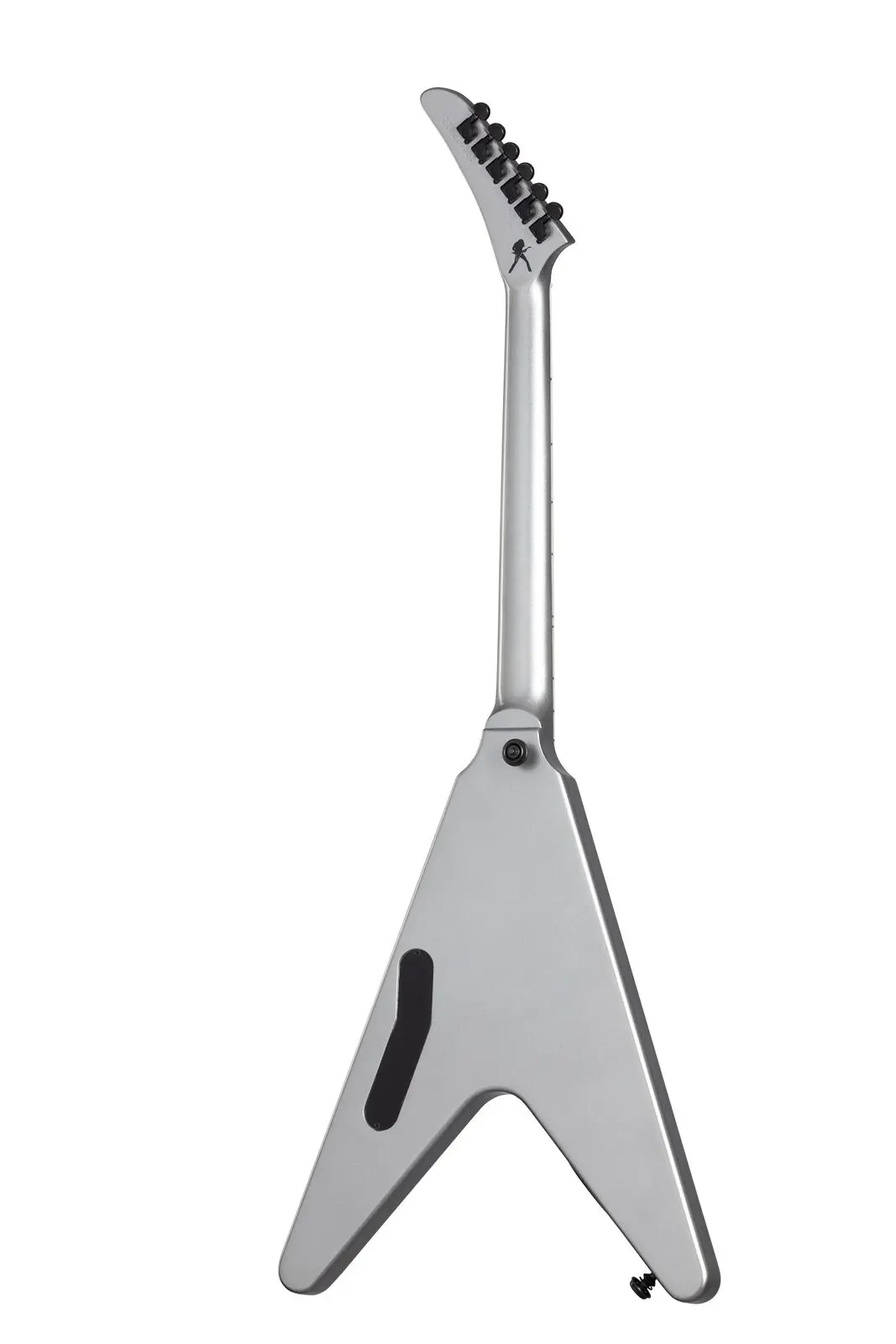 Изображение Gibson Dave Mustaine Flying V EXP Электрогитара Б/У, цвет: серебристый металлик, s/n: 226920225