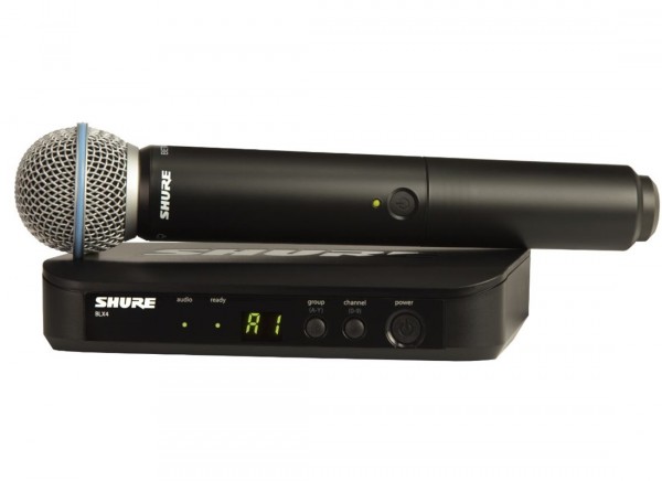 Изображение SHURE BLX24E/B58 M17 662-686 MHz радиосистема вокальная с капсюлем динамического микрофона BETA 58