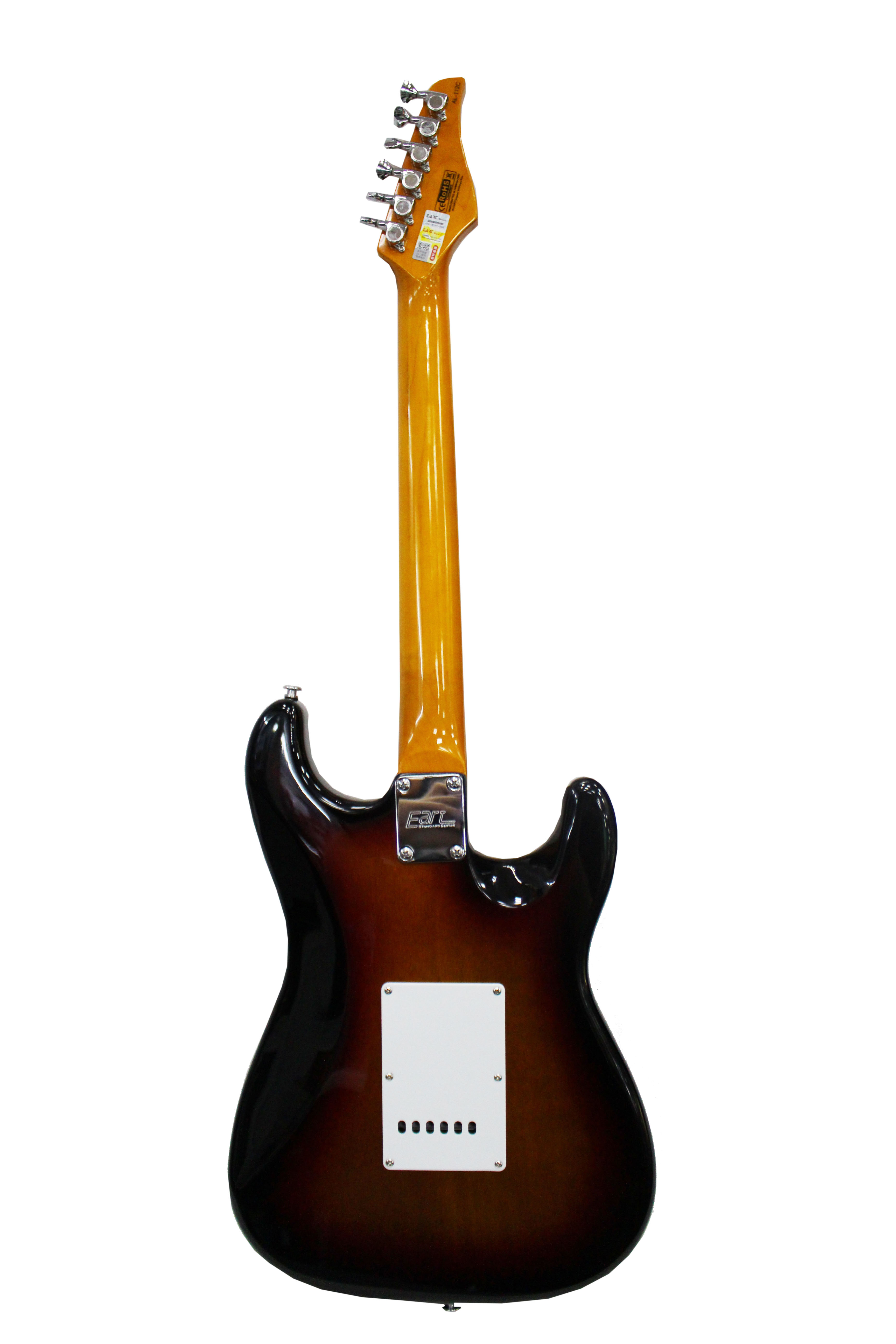 EART AL-112 LH SB Электрогитара ЛЕВОРУКАЯ стратокастер SSH Sunburst ...