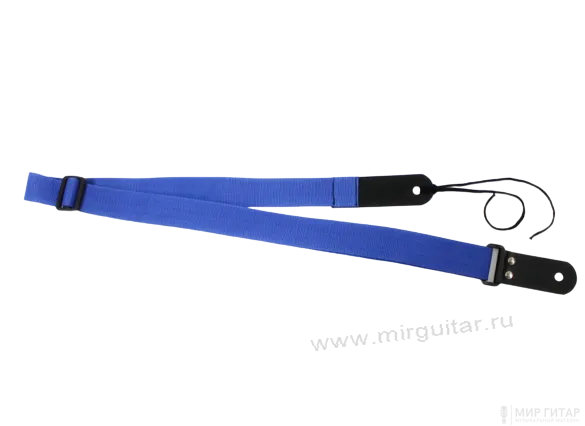 MEZZO MZ-RGU-1-40blue Ремень для классической гитары/укулеле, синий Изображение MEZZO MZ-RGU-1-40blue Ремень для классической гитары/укулеле, синий