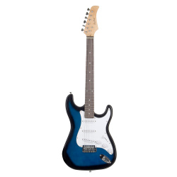 Изображение FABIO ST100BLS Электрогитара Stratocaster SSS, цвет: blueburst