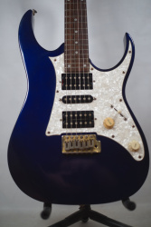 Изображение Ibanez RG Series Superstrat Электрогитара б/у, HSH, синий индиго, золотая фурнитура