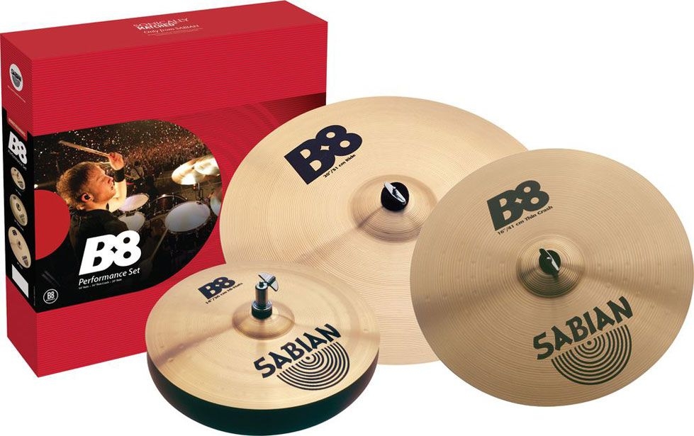 Изображение SABIAN B8 Performance Set Plus Комплект тарелок