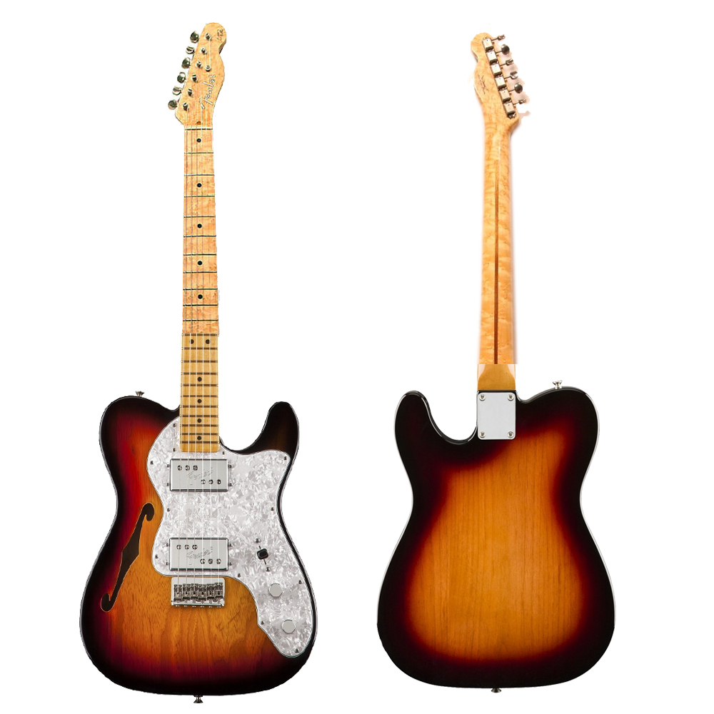 FENDER Telecaster Thinline Электрогитара Б\У, s\n:T045400, Sunburst, H-H Изображение FENDER Telecaster Thinline Электрогитара Б\У, s\n:T045400, Sunburst, H-H