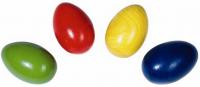 Изображение MUSIC HALL Шейкер "яйцо" деревянный, разноцветные
