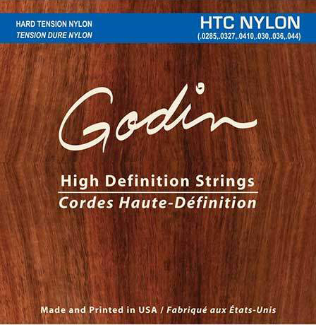 Изображение Godin 009367 HTC Nylon Комплект струн для классической гитары, сильное натяжение