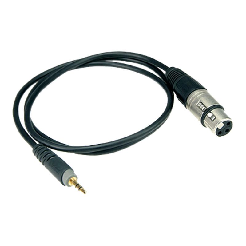 Изображение MUSIC HALL Микрофонный кабель XLR(F) - miniJack Stereo