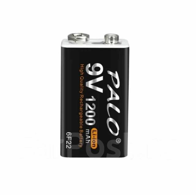 Palo Аккумуляторная батарейка крона 1200 mAh 9V 6F22 USB Изображение Palo Аккумуляторная батарейка крона 1200 mAh 9V 6F22 USB