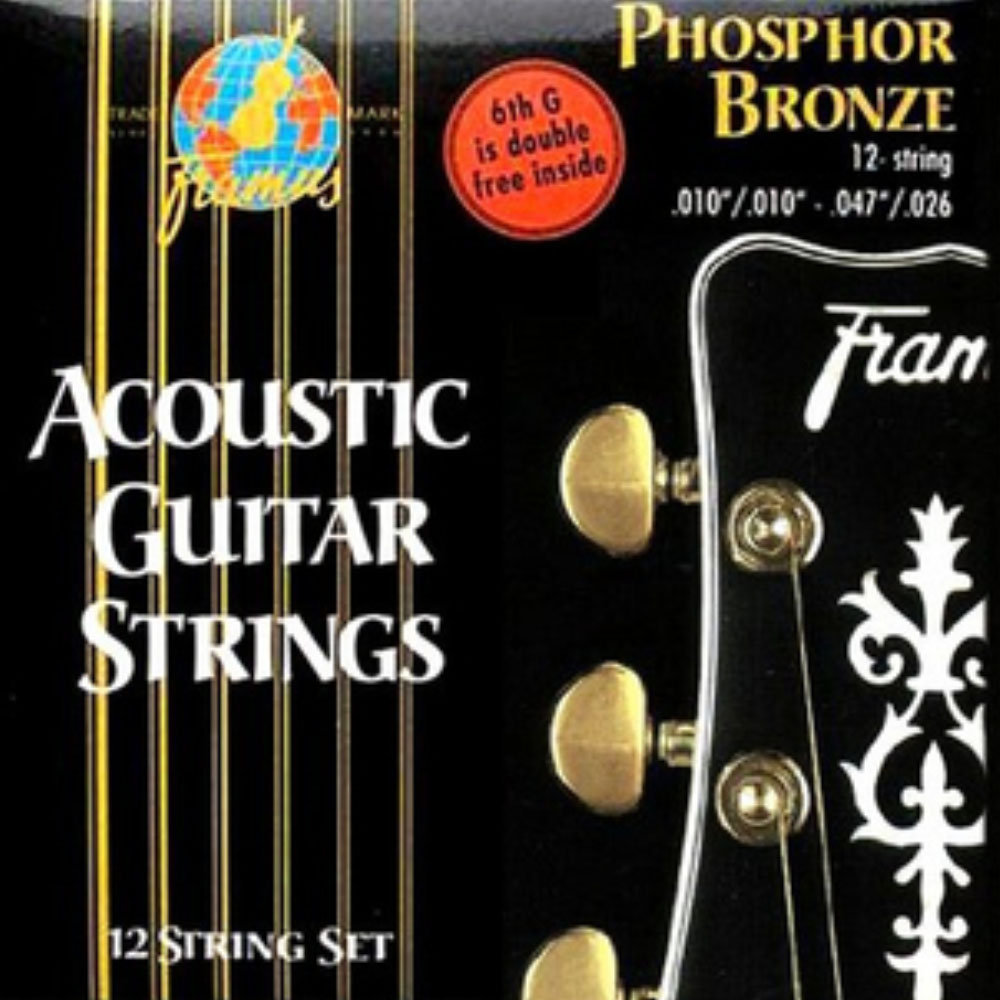 Изображение FRAMUS 47240 010-047 Струны для 12-струнной акустической гитары 