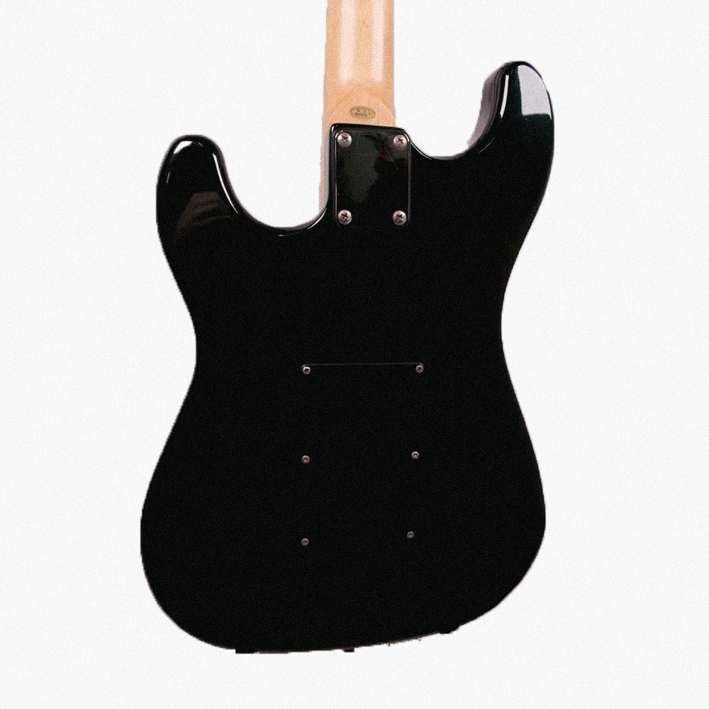 Изображение Selder Stratocaster Электрогитара б/у, HSS, Черный, Черный пикгард