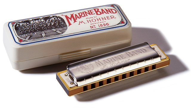 Изображение HOHNER M1896036 Губная гармошка MARINE BAND 1896/2