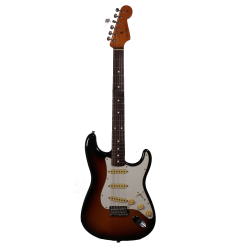 Изображение Fender American Vintage Stratocaster USA 1993 Электрогитара б/у, s/n V114425, SSS, Sunburst, белый п