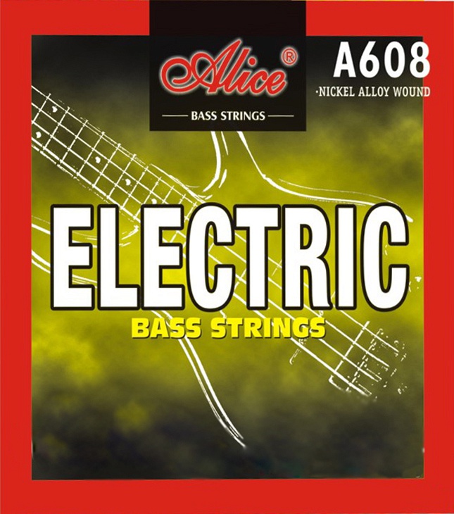 Изображение ALICE A608(4)-L 040-095 Комплект струн для бас гитары