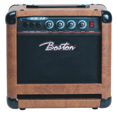 Изображение BOSTON GB-15 Комбо для бас-гит, 15Вт, динамик 6,5"
