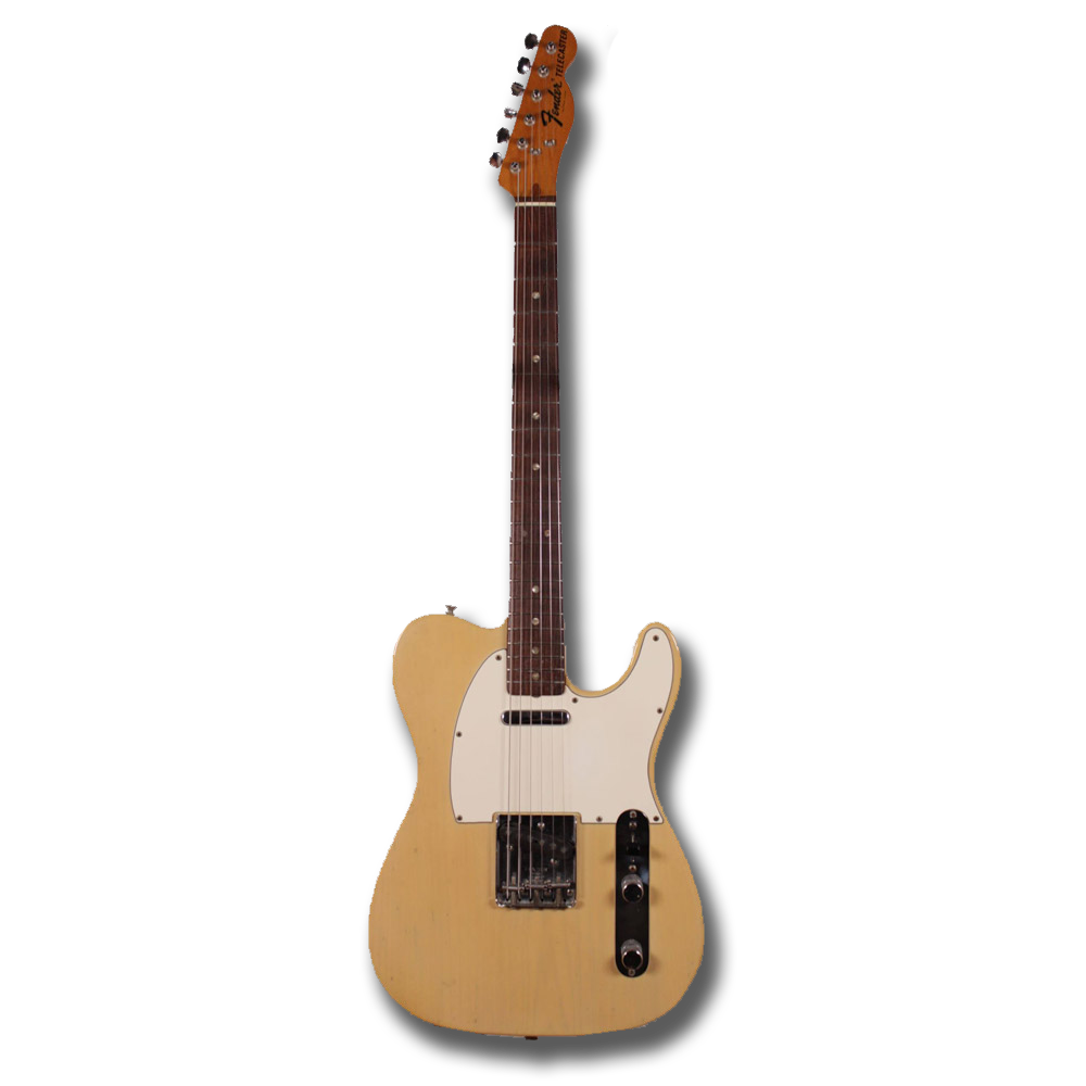 Изображение Fender Telecaster USA 1973 Электрогитара б/у, s/n 409909, SS, Кремовый, белый пикгард + Кейс