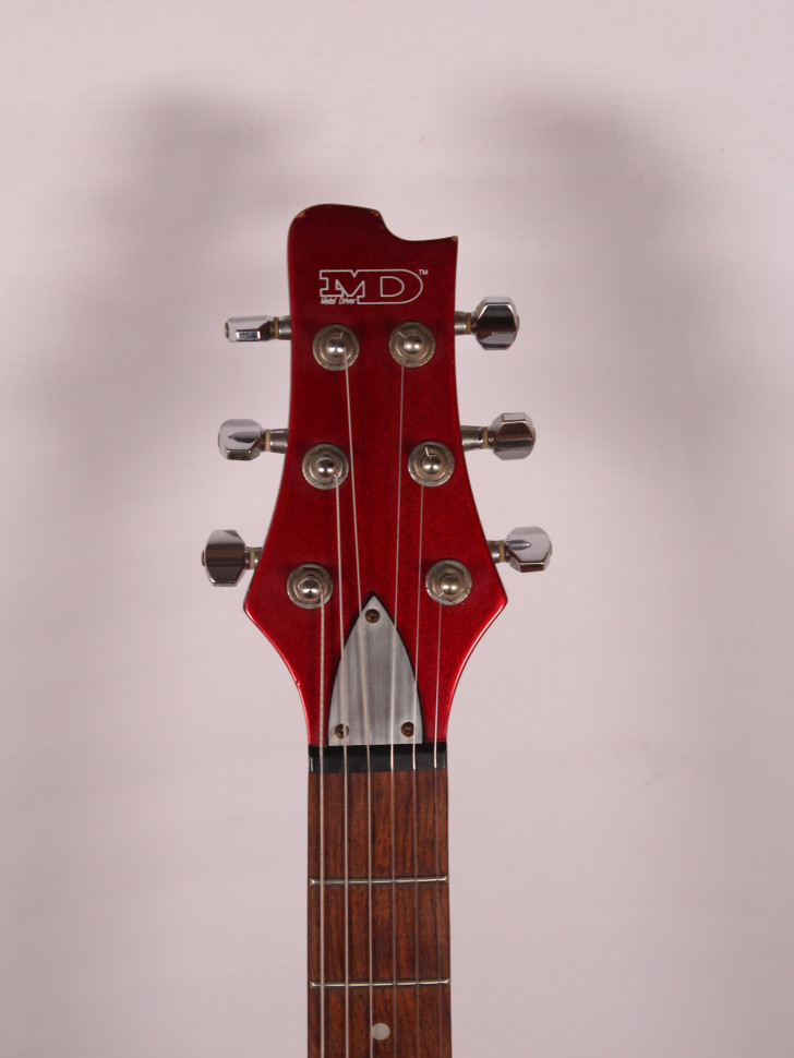 Изображение Metal Driver MD, HHH, красный металлик, s/n 906928, колки gotoh, серебристый пикгард