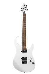 Изображение Donner DMT-100 Superstrat Электрогитара, HH, белый, черная фурнитура