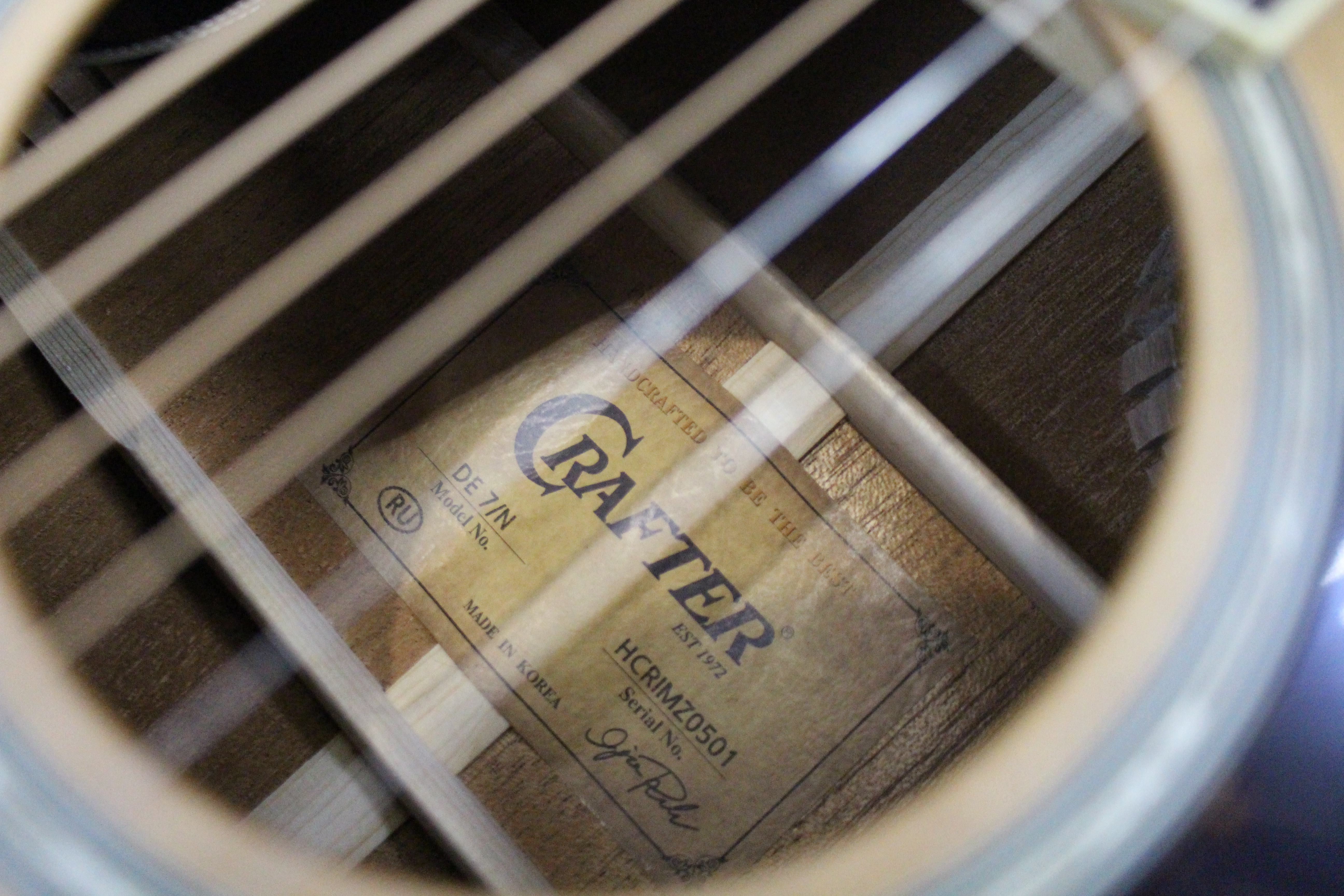 Изображение CRAFTER DE-7/N+B Электроакустическая гитара + ЧЕХОЛ