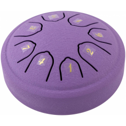 Изображение BEE DF1113 Purple Барабан язычковый, 8 нот, 11 см