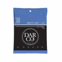 Изображение DARCO D520 Комплект струн для акустической гитары 012-054, Бронза, Сталь