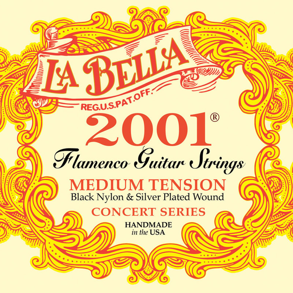 Изображение LA BELLA 2001FM Flamenco Medium Tension Нейлоновые с