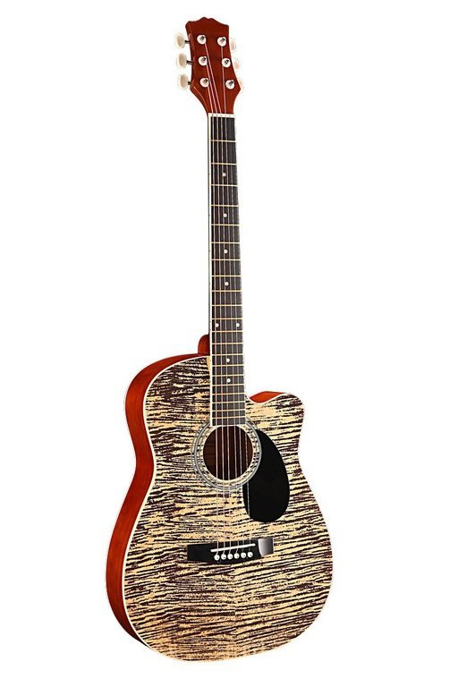 Изображение HOMAGE LF-3800CT-N Фольковая 6-струнная гитара 38" с вырезом, цвет: натуральный