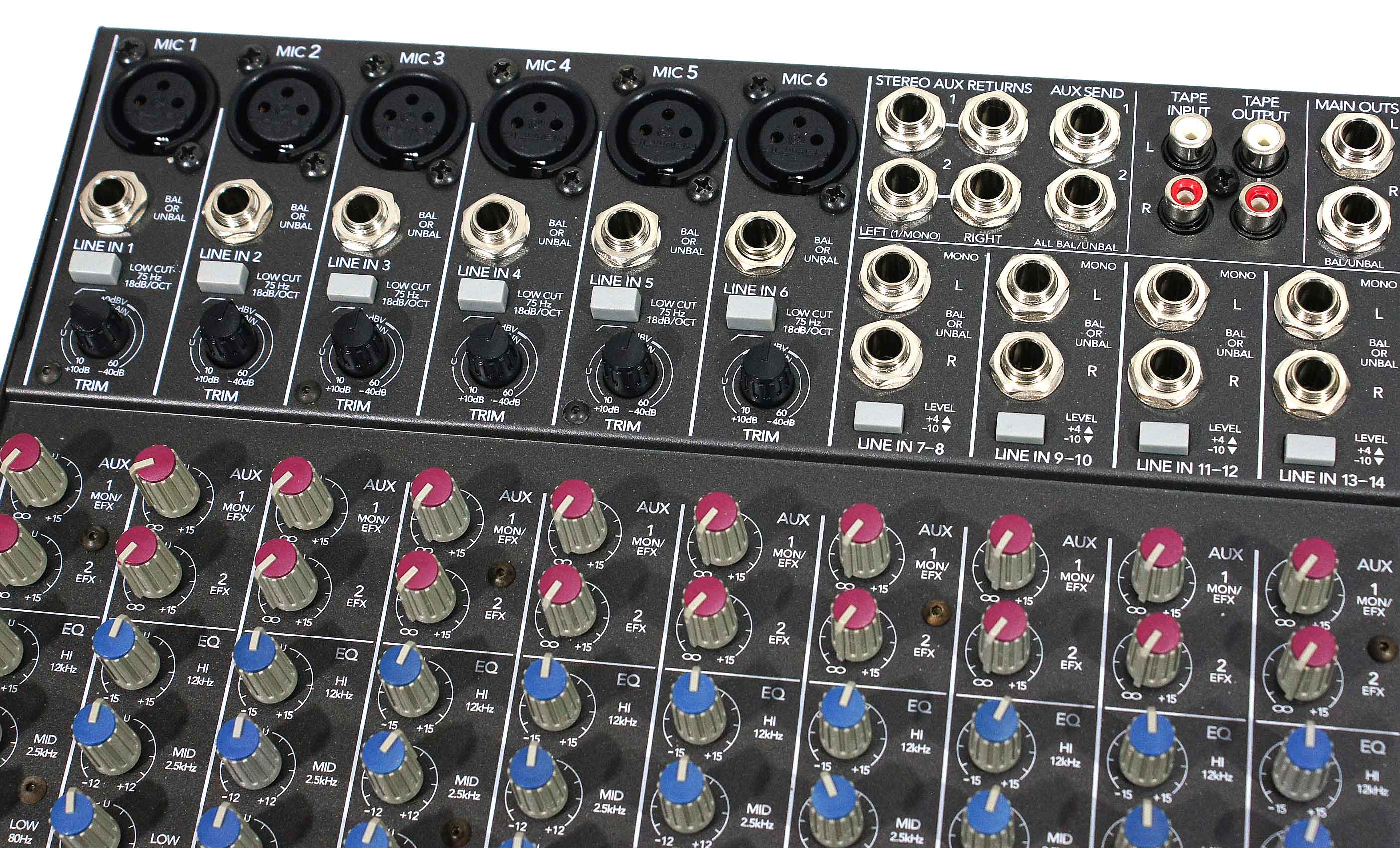 Изображение Mackie Mackie 1402-VLZ Аналоговый микшер Б\У, 110V, Докомплектован Трансформатором