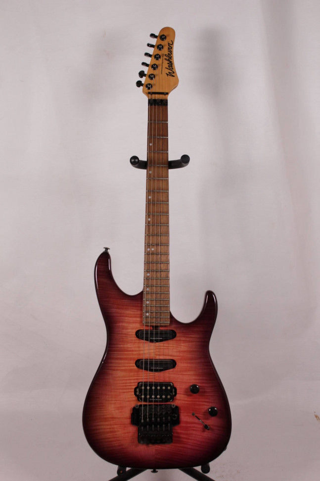 Изображение Washburn Superstrat Stevie Salas Signature Korea Электрогитара б/у, s/n 5111388, HSS(минихамбакеры)