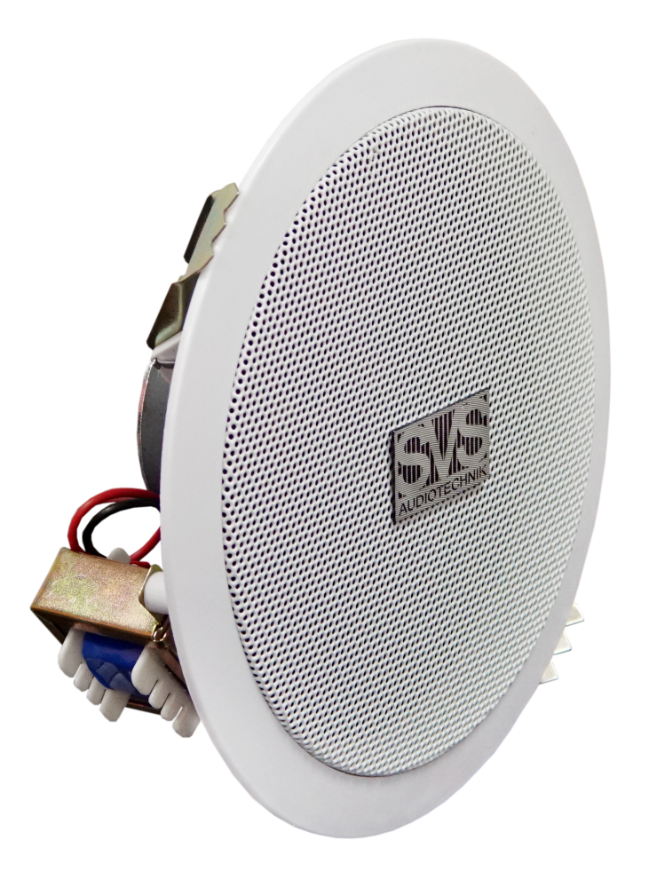 SVS Audiotechnik SC-105 Громкоговоритель потолочный 5", 3/6 Вт, 8 Ом, 70/100В, 90дБ, 80-18000Гц Изображение SVS Audiotechnik SC-105 Громкоговоритель потолочный 5", 3/6 Вт, 8 Ом, 70/100В, 90дБ, 80-18000Гц