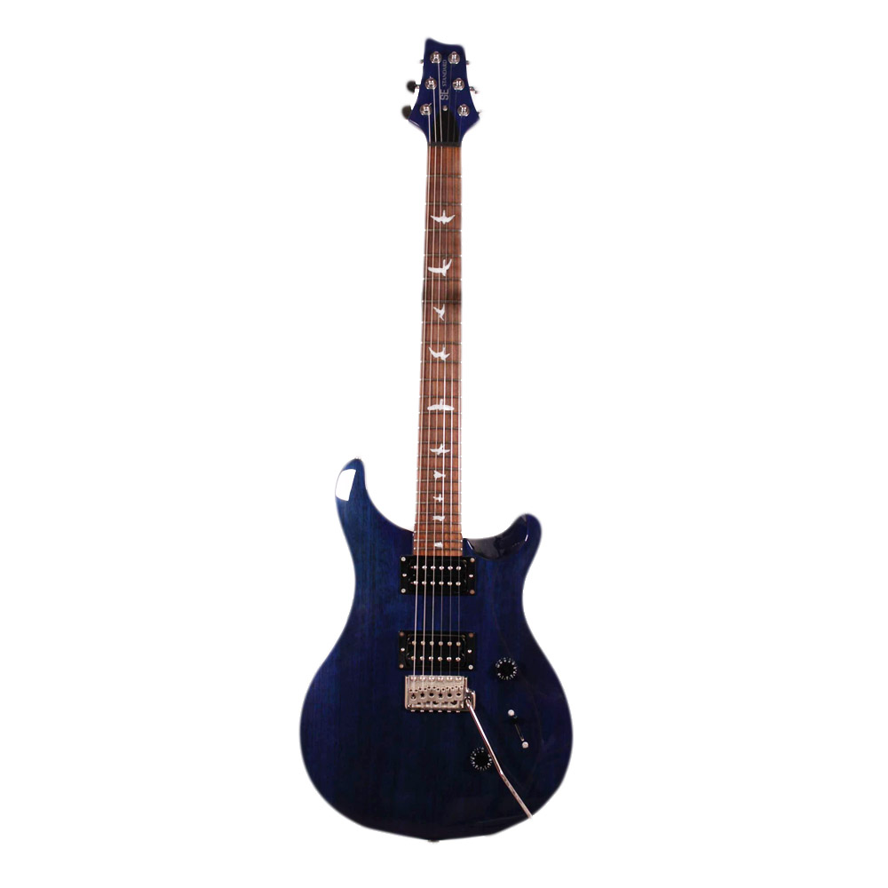 Изображение PRS SE Standard 24 Indonesia Электрогитара б/у, s/n IC00964, HH, Translucent Blue, Arch Top